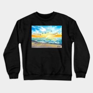 Sky and the sea Crewneck Sweatshirt